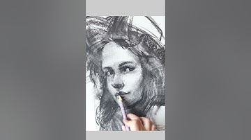 Using The  Loomis method ｜ color block  #Figuredrawing#Head drawing