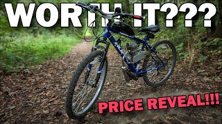 80cc Motorized Bicycle PRICE BREAKDOWN & RIDE