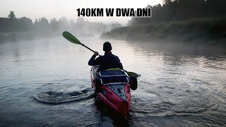 Rzeka LISWARTA i WARTA - 140km dmuchanym kajakiem w dwa dni