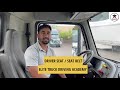 Driver seat  seat belt  truck inspection  elite truck driving academy  2022  brampton on