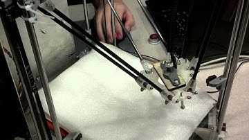 First movement of Rostock 3D printer