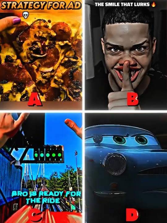 Watch in Loop.. 💀 A, B, C or D?