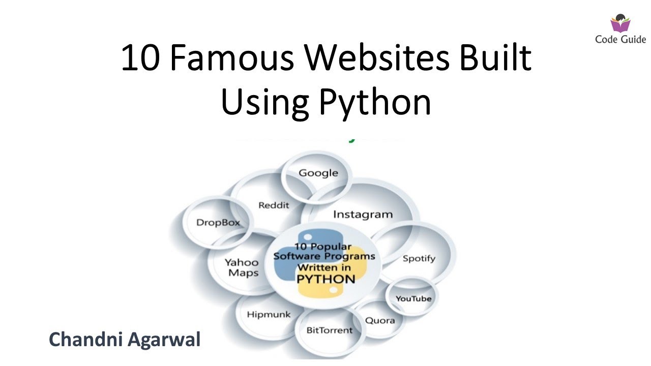 websites developed in python