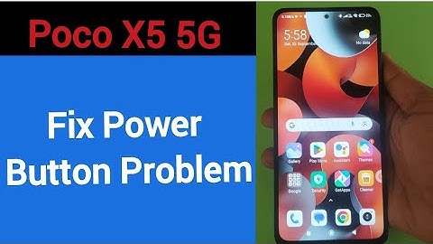 How to fix power button problem , how to fix auto restart problem Poco X5 5G