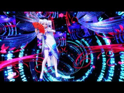 【TDA・MMD】祝6000人記念動画『寄明月』Part3【1440p-60fps or WQHD】Miku China dress