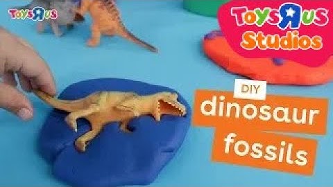 DIY: Make Your Own Dinosaur Fossils! | Toys"R"Us