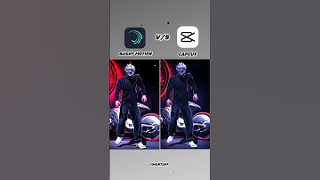 Which one is best 🔥// Alight motion vs CapCut, || MONTU FF #shorts #freefire