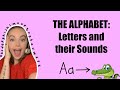LEARN THE ALPHABET: Learning Letter Names and Sounds | with Miss K