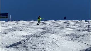 57 Year Old Skiing Moguls