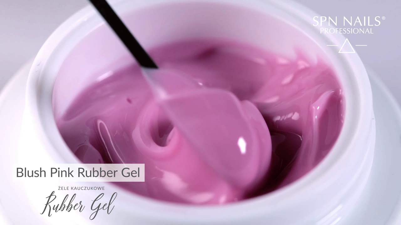 SPN Blush Pink Rubber Gel 50g SPN Barbie Pink Rubber Gel 5g