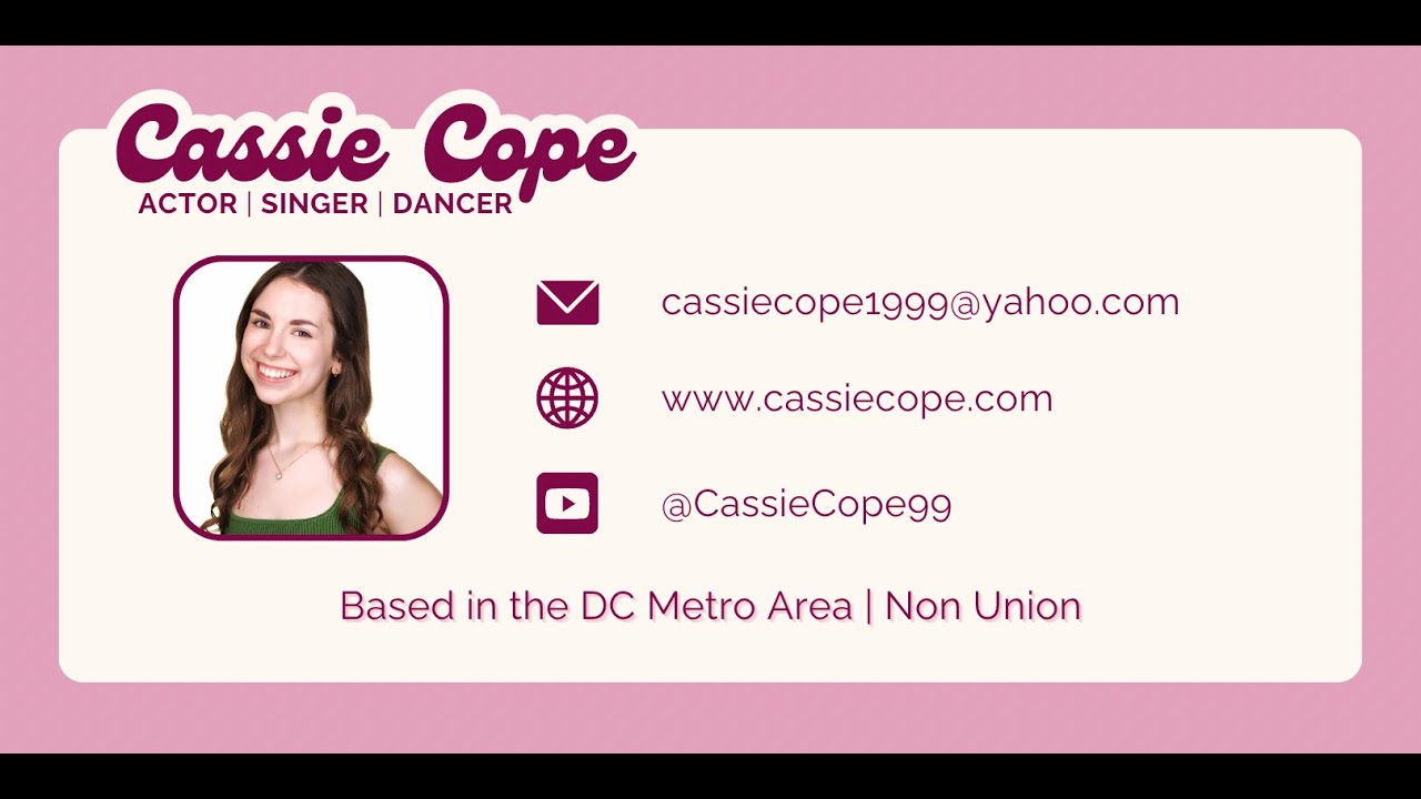 Cassie Cope Musical Theatre Reel 11.24