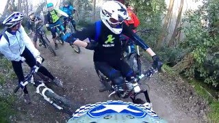 MTB ENDURO Colli Euganei BluLine best parts FAIL&EXTRA