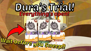 WAIT before you SWEEP + NEW CODE! Dura's Trial, Sunrise - AFK Journey, Song of Strife