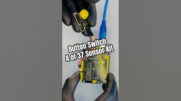 Arduino Tutorial #8: How to use Button Switch with Arduino UNO, (4 of 37 Arduino Sensor Kit)#arduino