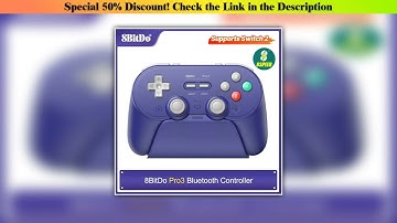 Review 8BitDo - Pro 3 Bluetooth Controller for Nintendo Switch 1/2,PC,Windows, Apple, SteamOS, Andr