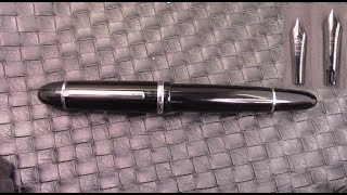Jinhao X159 Black Acrylic Fountain Pen Review - a large nib!