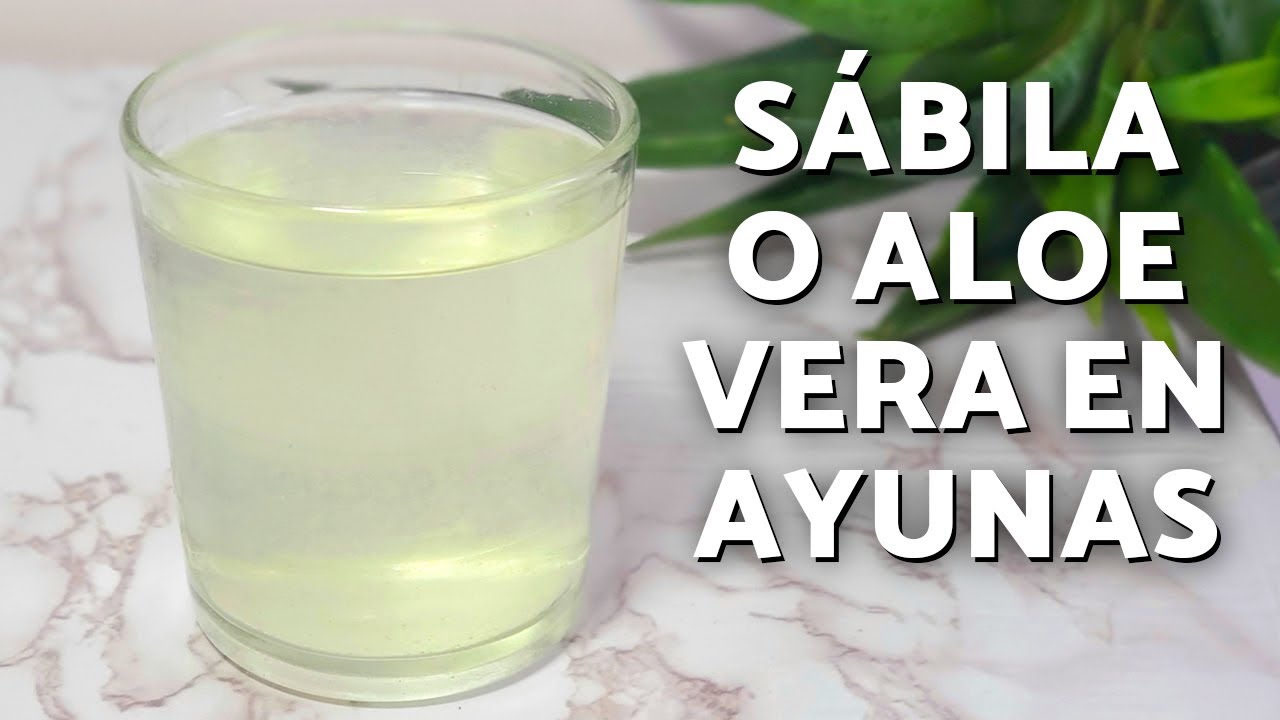 AGUA de SBILA en AYUNAS o JUGO de ALOE VERA  | Beneficios y para qu  sirve