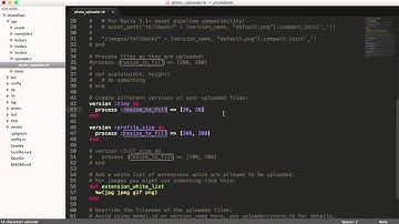 Configure the Carrierwave uploader