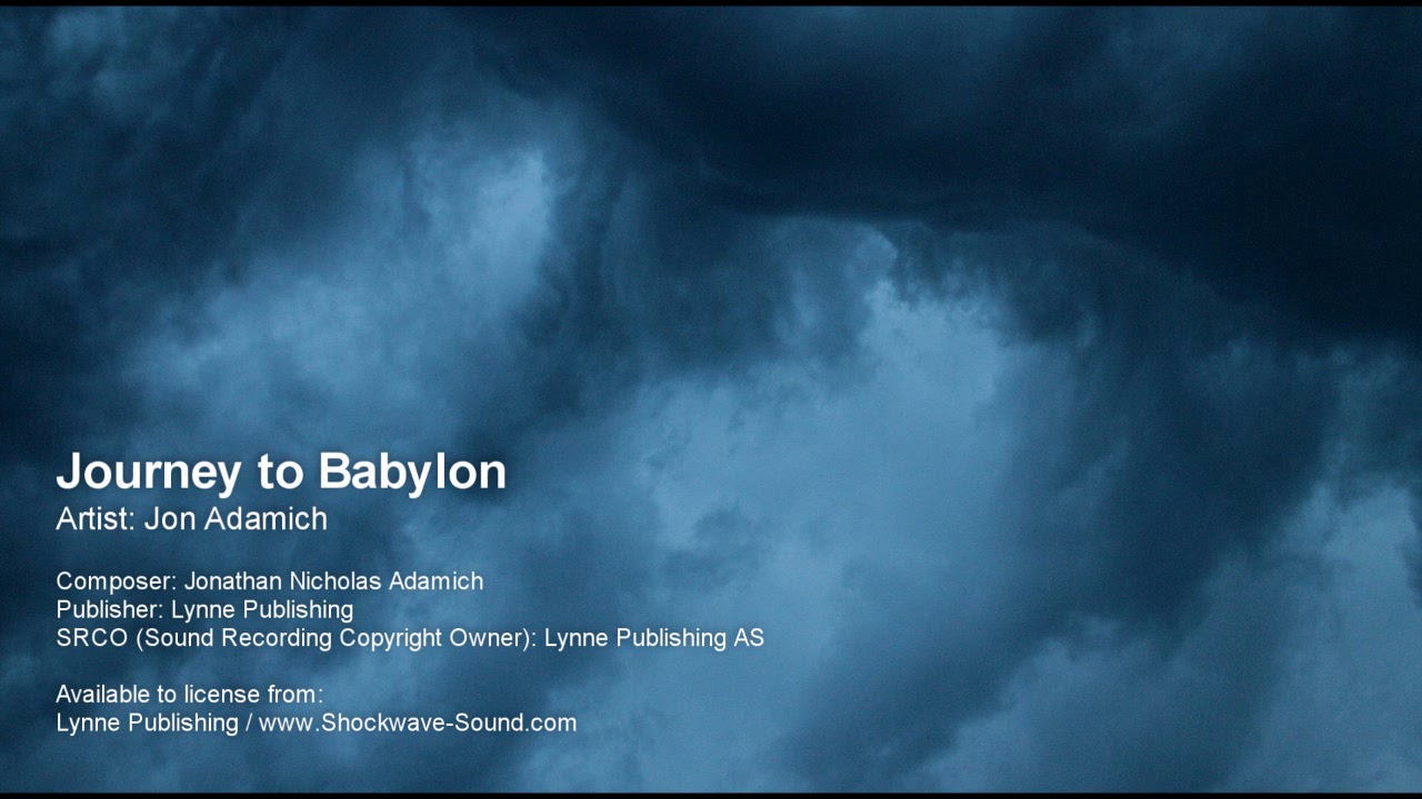 Journey to Babylon | Oriental Cinematic | Royalty Free Stock Music | Jon Adamich ~ Shockwave-Sound auf YouTube ansehen Journey to Babylon | Oriental Cinematic | Royalty Free Stock Music | Jon Adamich ~ Shockwave-Sound auf YouTube ansehen