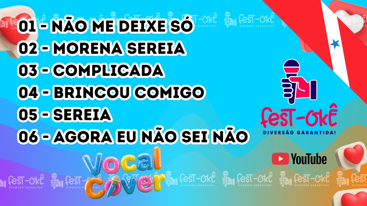 🎶 Brega Pop Mix | Vocal Cover (Sucessos do Brega)