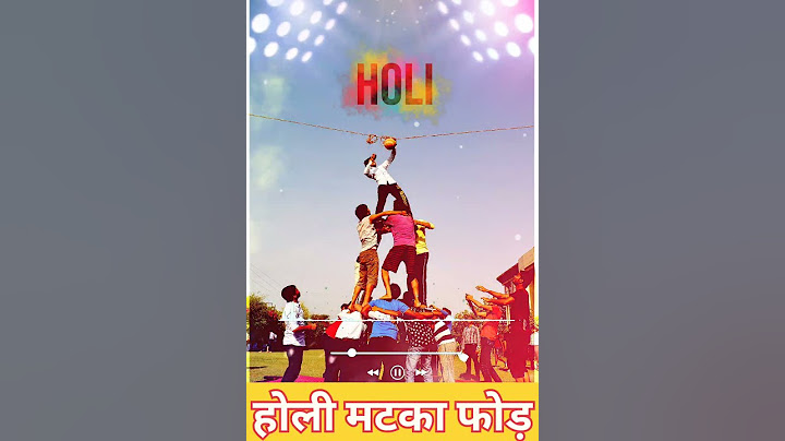 Matki Fod Holi | Holi Matki Fod | Happy Holi 2023 #holi #holistatus #happyholi #matkifod #2023status