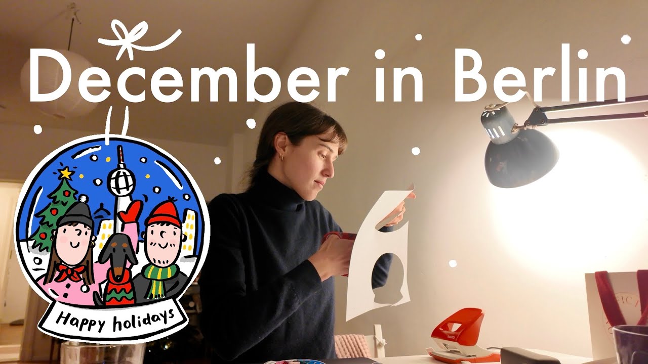 Декабрь в Берлине, новая камера DJI и изготовление поздравительных открыток в последнюю минуту / ...