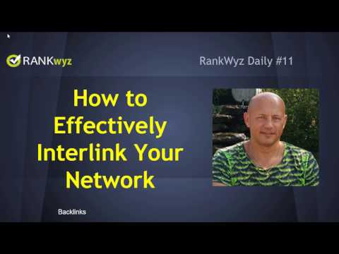 RankWyz Daily #11: How to Boost Authority by Interlinking Your Network