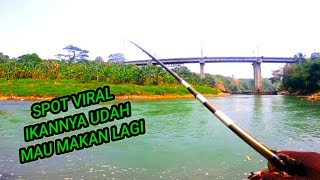 MANCING DI SPOT VIRAL,CISADANE SERPONG ‼️ IKANNYA MULAI GACOR LAGI ‼️