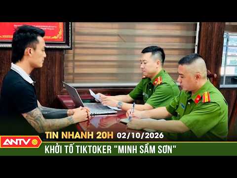 TikToker "Minh Sam Son" prosecuted and detained | 8:00 PM News Brief, Oct 2 | ANTV