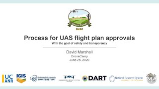 Speed Talk: Process for UAS Flight Plan Approvals with the Goal of Safety and Transparency