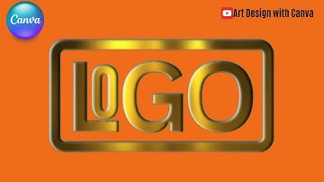 Create 3D Gold Logo Effect Using Canva New Editor