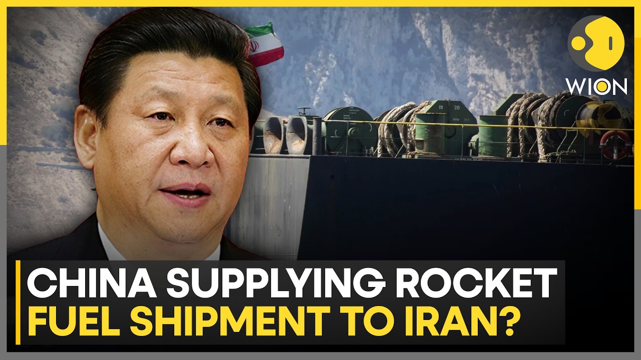 US-Iran War: China Sends Missile Fuel Materials to Iran? Ships Depart Zhuhai Amid War | WION