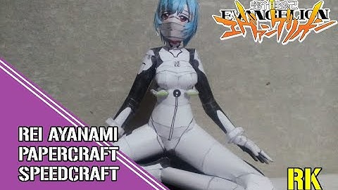 Evangelion | Rei Ayanami Papercraft Speedcraft