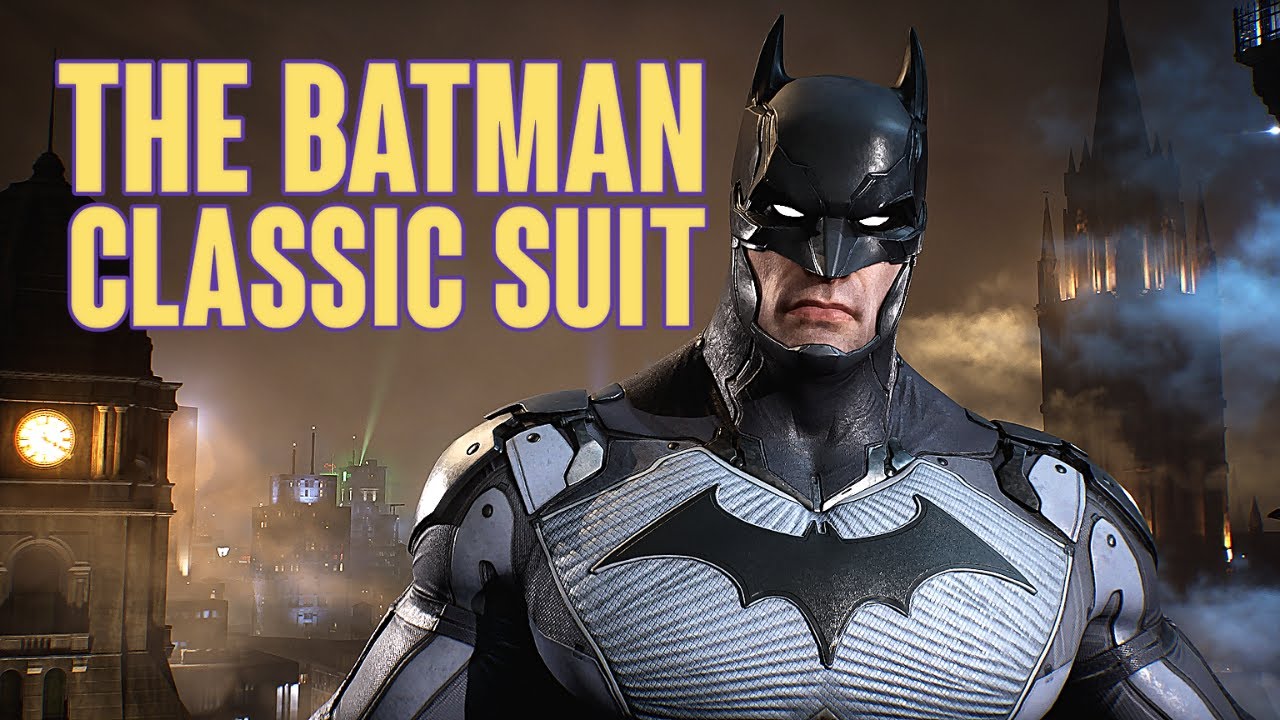 THE BATMAN CLASSIC SUIT MOD | Gotham Knights PC - YouTube