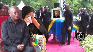 Magufuli Ashindwa Kujizuia Kuaga mwili wa john kijazi Majonzi na Simanzi zilivyotawala leo