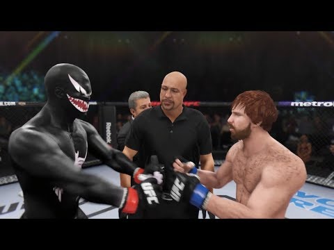 Venom vs. Chuck Norris (EA Sports UFC 3) - CPU vs. CPU - Crazy UFC 👊🤪