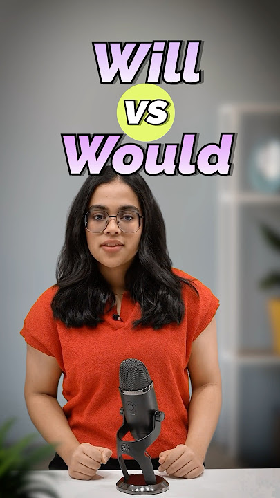 Know The Difference - WILL vs WOULD - English Grammar Lesson | Learn English With Ananya #letstalk