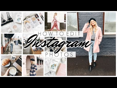 Ever want to edit photos like a fashion blogger/ instagram model/influencer/aesthetically pleasing goddess?? i'm here help! this is how i my instagra...