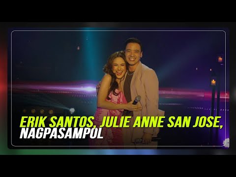 Erik Santos Julie Anne San Jose Nagpasampol Ng Duet Sa Showtime ABS CBN News 