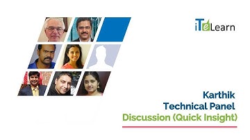 Karthik Technical Panel Discussion (Quick Insight)