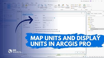 Map Units and Display Units in ArcGIS Pro