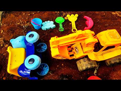 mainan mobil ditanah pakai exafator seru #mainananak #hotwheels #mainananaktok