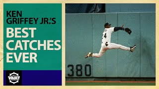 Ken Griffey Jr.'s MOST INSANE catches! The Kid was one of THE BEST outfielders EVER