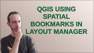 Gis: QGIS using Spatial bookmarks in Layout Manager