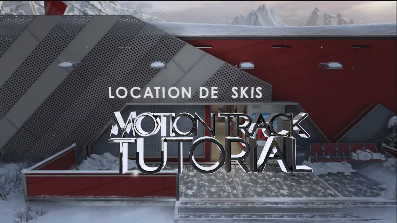 Motion Track Tutorial (Regular and Chrome Text) In C4D and Boujou - YouTube