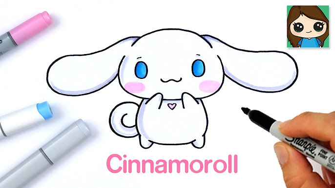 How to Draw Cinnamoroll Easy from Sanrio 
