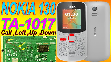 Nokia 130 TA-1017 Call ,Left ,Up ,Down Key Solution 1 Jumper