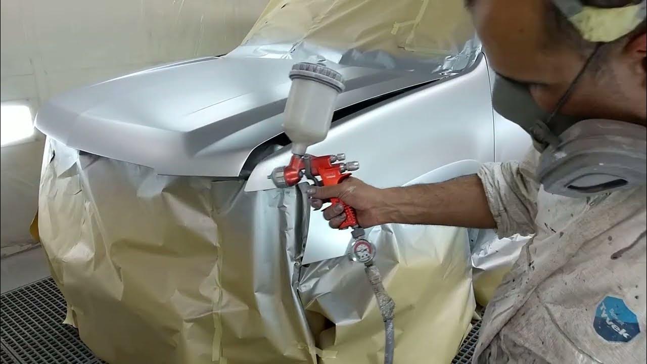 blending agent silver basecoat Sagola 4500 xtreme 1.3 clearcoat