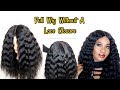 HOW TO MAKE A WIG WITHOUT A FRONTAL| Reusing My Old Weave| Hot Glue Method