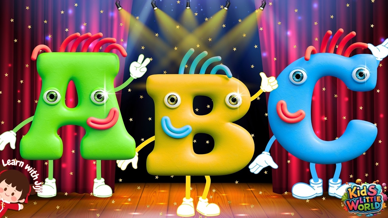 ABC Song for Kids | Phonics Sounds of Letters | Toddlers Educational Videos | Baby Learning Videos